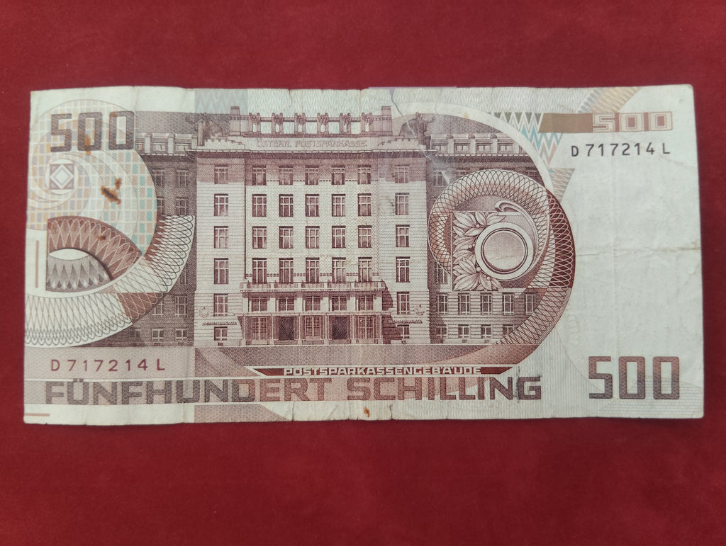 NATIONAL BANK OF AUSTRIA 500 SCHILLING (C507)