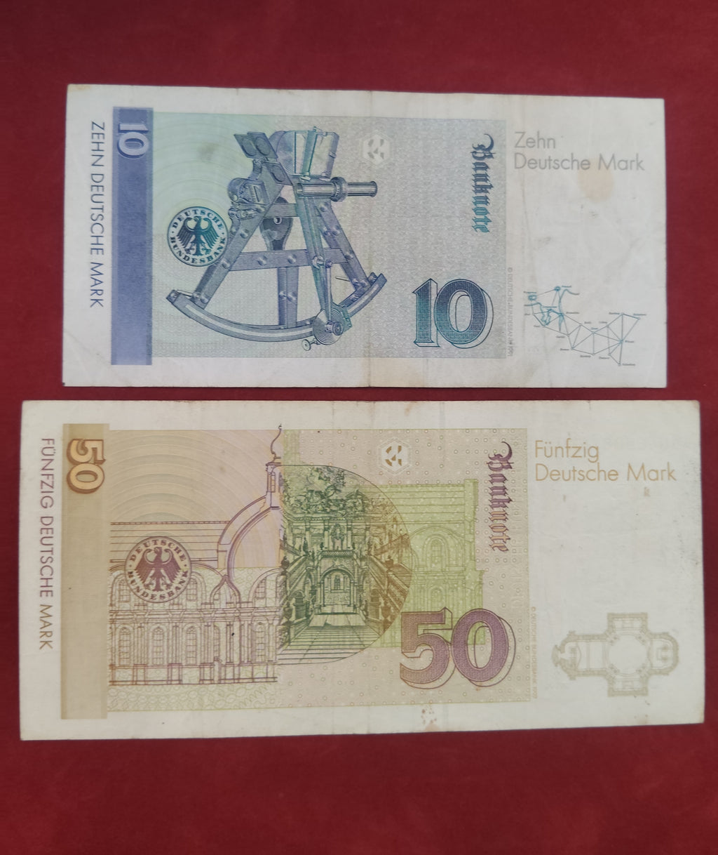 BANK OF DEUTSCHE BUNDES 10 ,50  DEUTSCHE MARK (V493)
