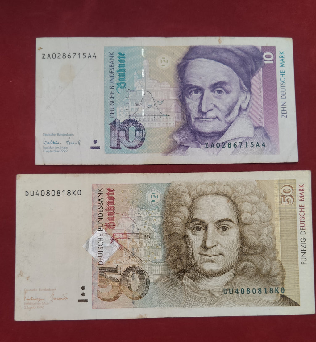 BANK OF DEUTSCHE BUNDES 10 ,50  DEUTSCHE MARK (V493)