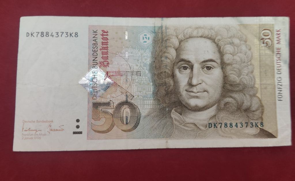 BANK OF DEUTSCHE BUNDES 50 DEUTSCHE MARK (D78)