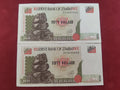 RESERVE BANK OF ZIMBABWE 50 , 100 DOLLARS (C369)