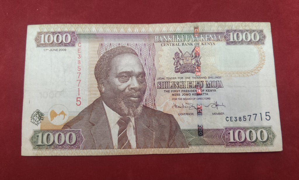 CENTRAL BANK OF KENYA 1000 SHILLINGS (D585)