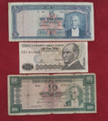 CENTRAL BANK OF TURKEY 5 ,10  LIRA (D608)