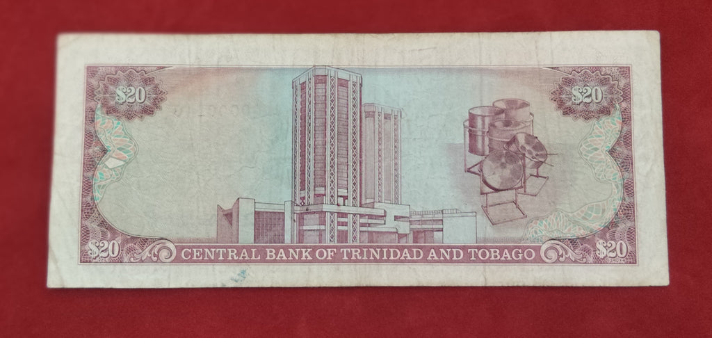 CENTRAL BANK OF TRINIDAD AND TOBAGO 20 DOLLARS (D237)