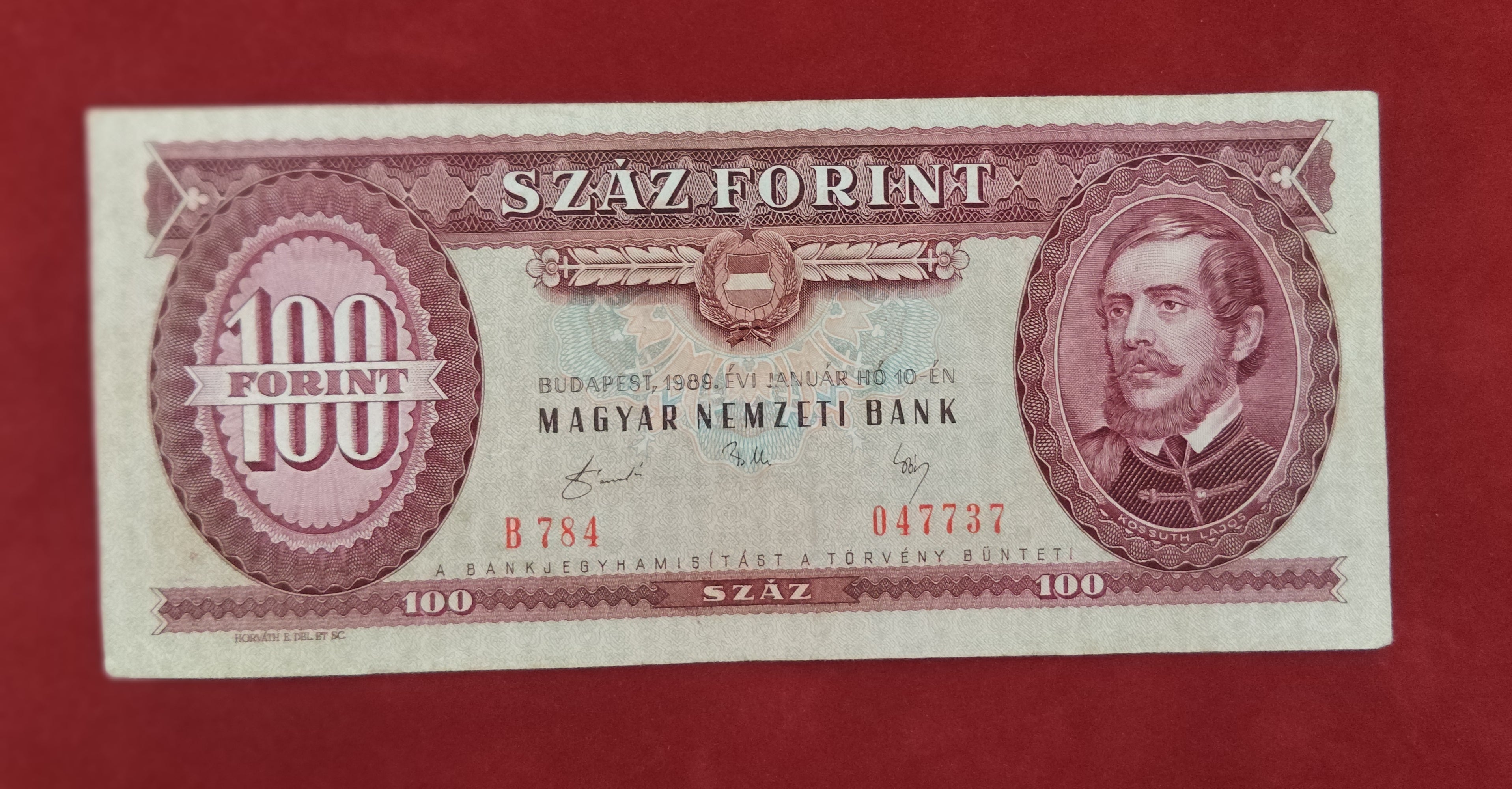 NATIONAL BANK OF HUNGARIAN 100 FORINT (Y134)