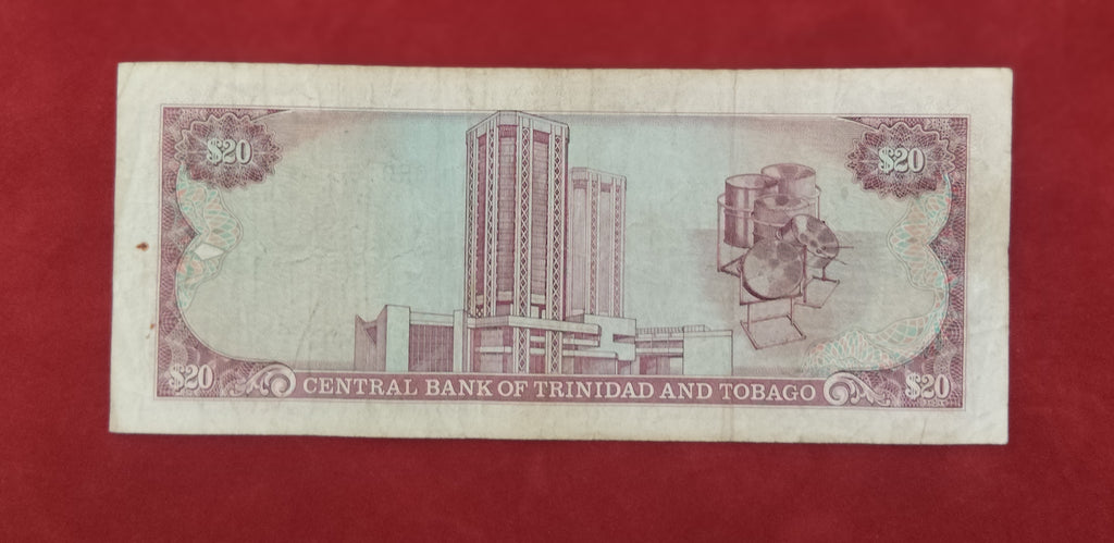 CENTRAL BANK OF TRINIDAD AND TOBAGO 20 DOLLARS (D235)