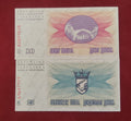 FEDERAL REPUBLIC BANK OF BOSNA AND HERCEGOVINA 10 ,25 ,50 ,100 DINARA (C465)