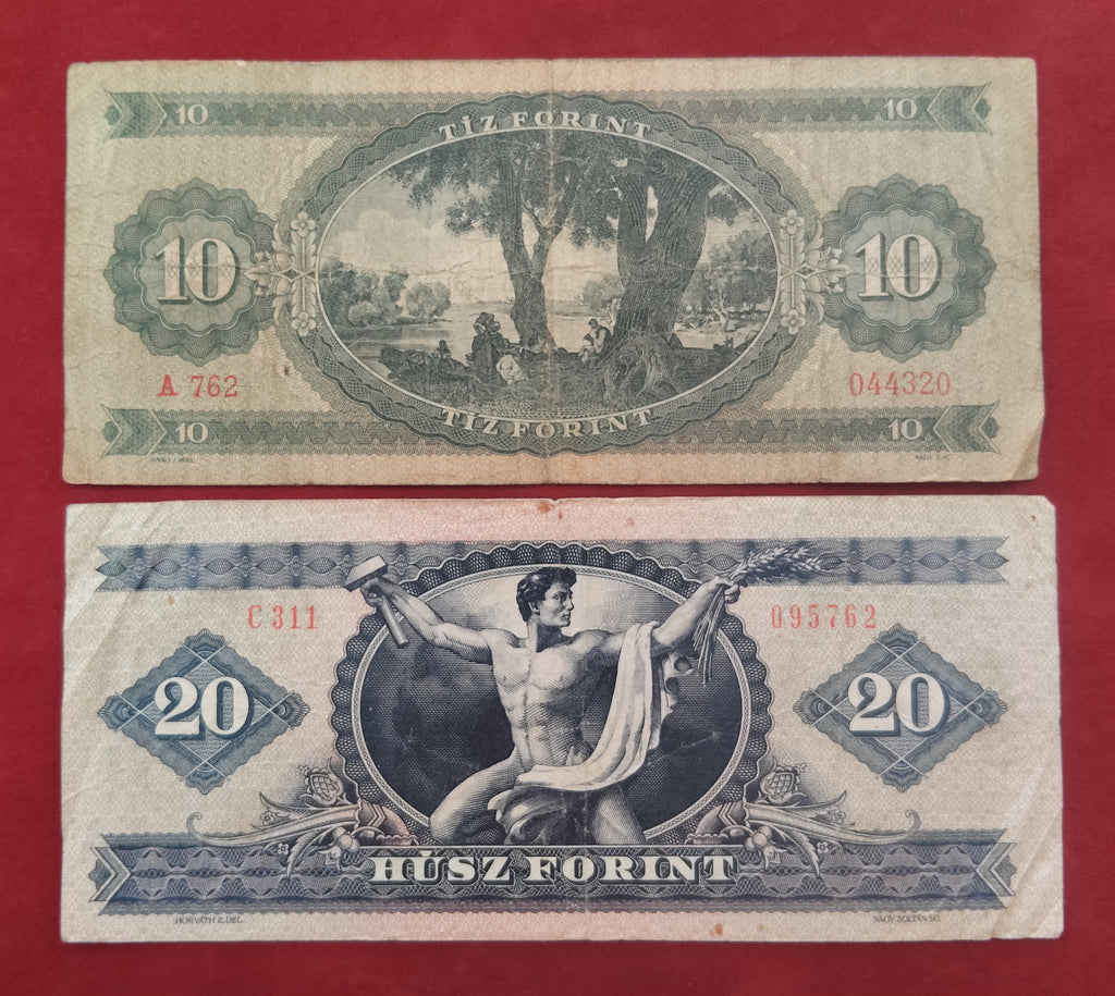 NATIONAL BANK OF HUNGARIAN 10 ,20 ,50 ,100 FORINT (D463)