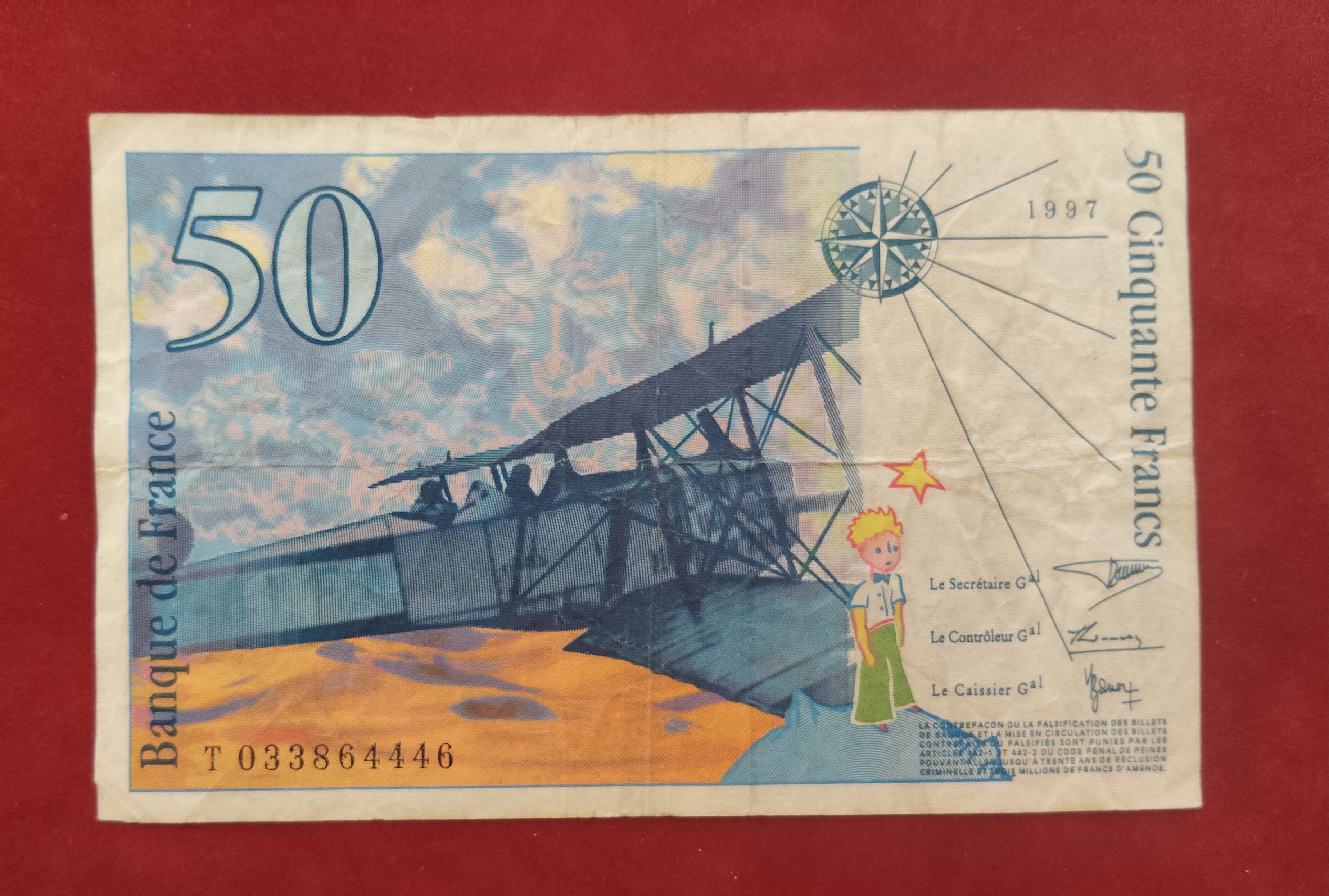 BANK OF FRANCE 50 FRANCS (C639)