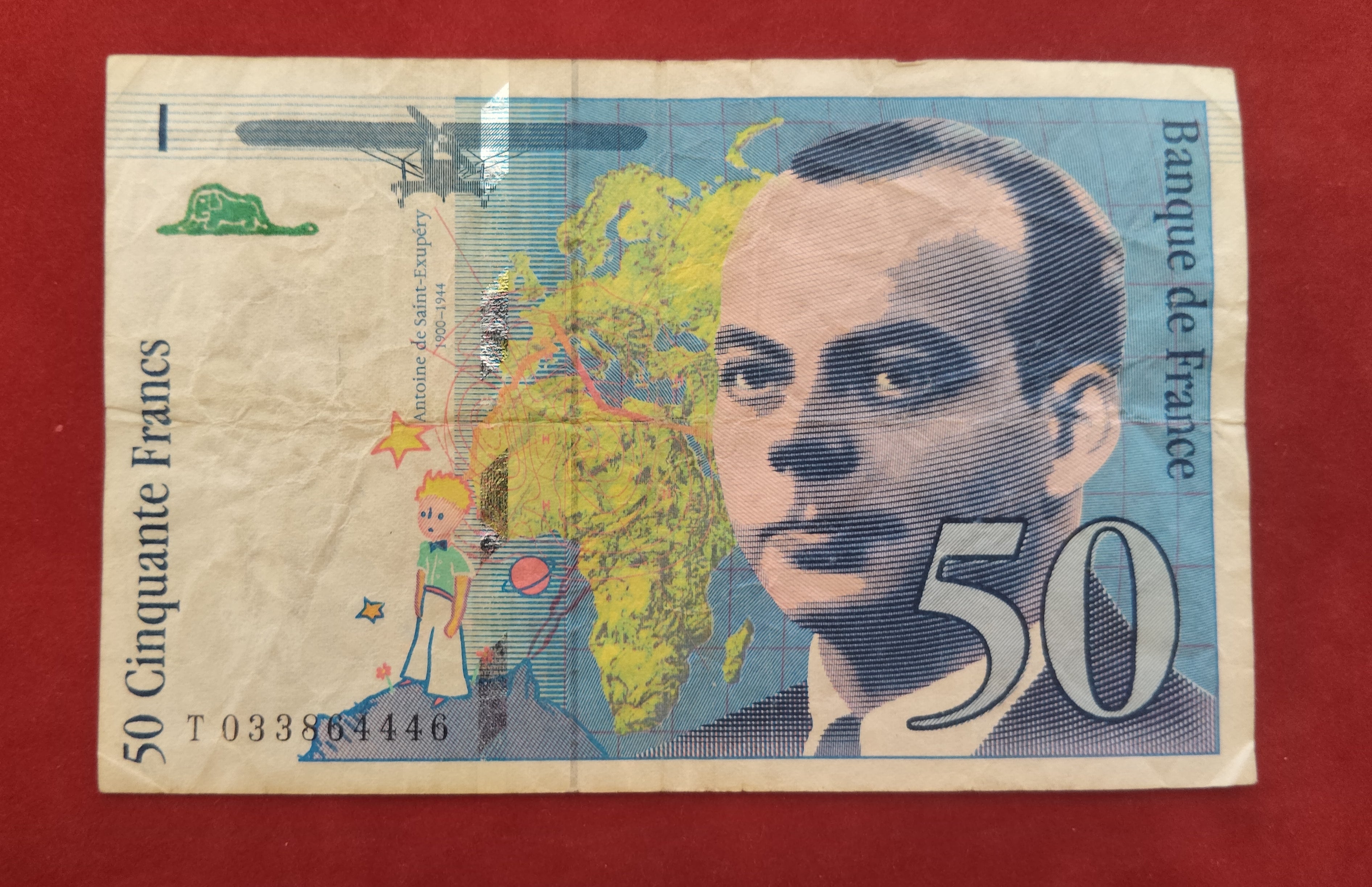 BANK OF FRANCE 50 FRANCS (C639)