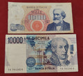 BANK OF ITALY 1000 ,10000 LIRE (D316)