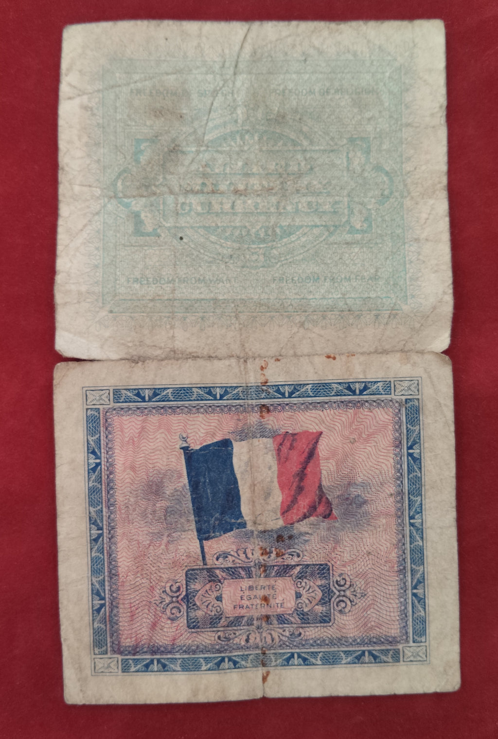 BANK OF  ALLIED MILITARY COMMAND   1/2 ,1 MARK 2 ,5 ,10 LIRE (1076)