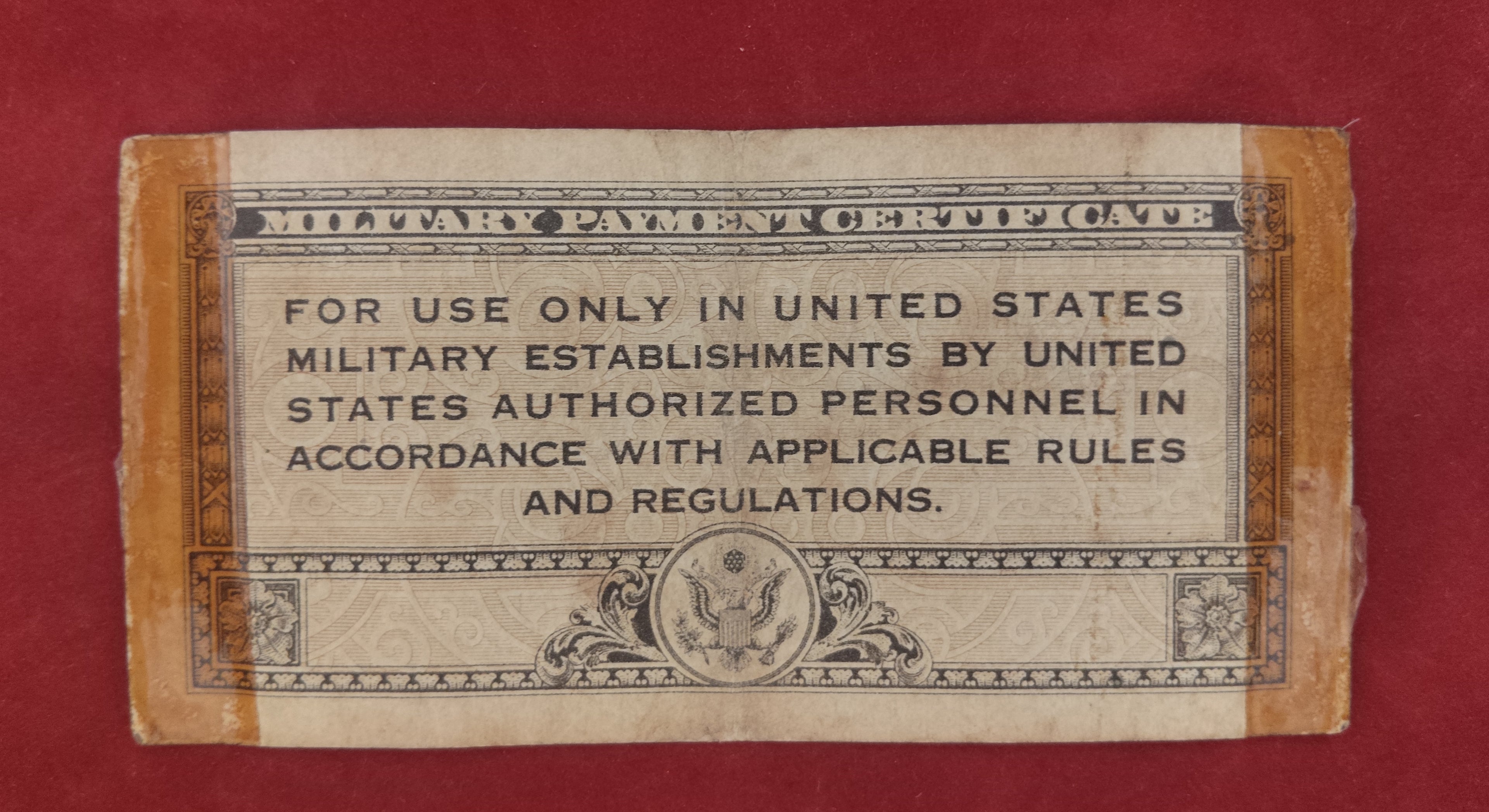 UNITED STATES OF MILITARY BASES 25 CENTS (Y510)