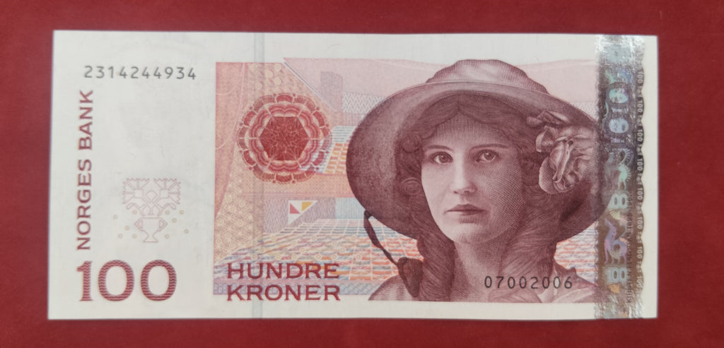 BANK OF NORGES 100 KRONER (969)
