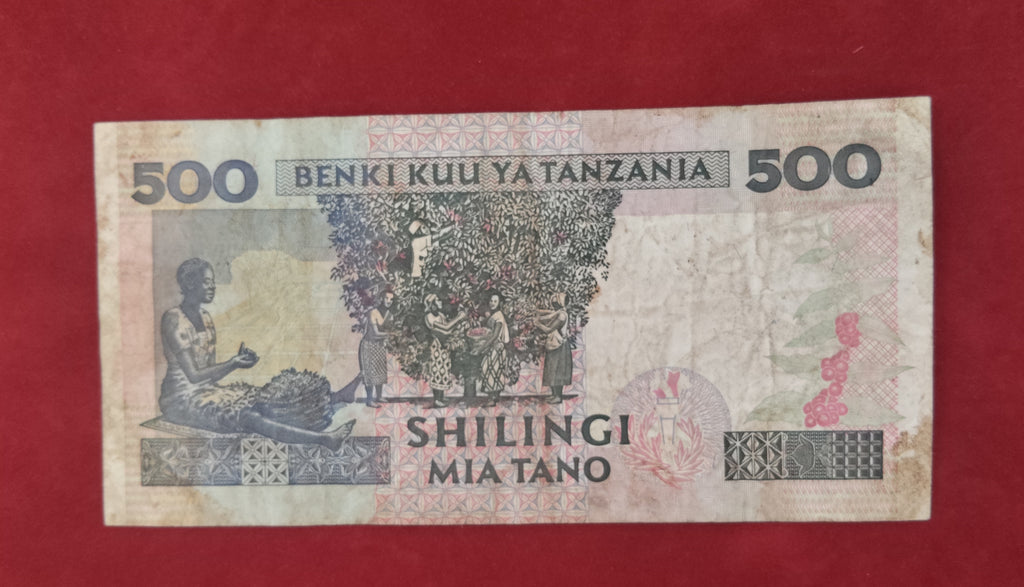 BANK OF TANZANIA 500 SHILLINGS (Y116)