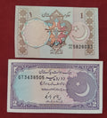 STATE BANK OF PAKISTAN 1 ,2 RUPEE (Y215)