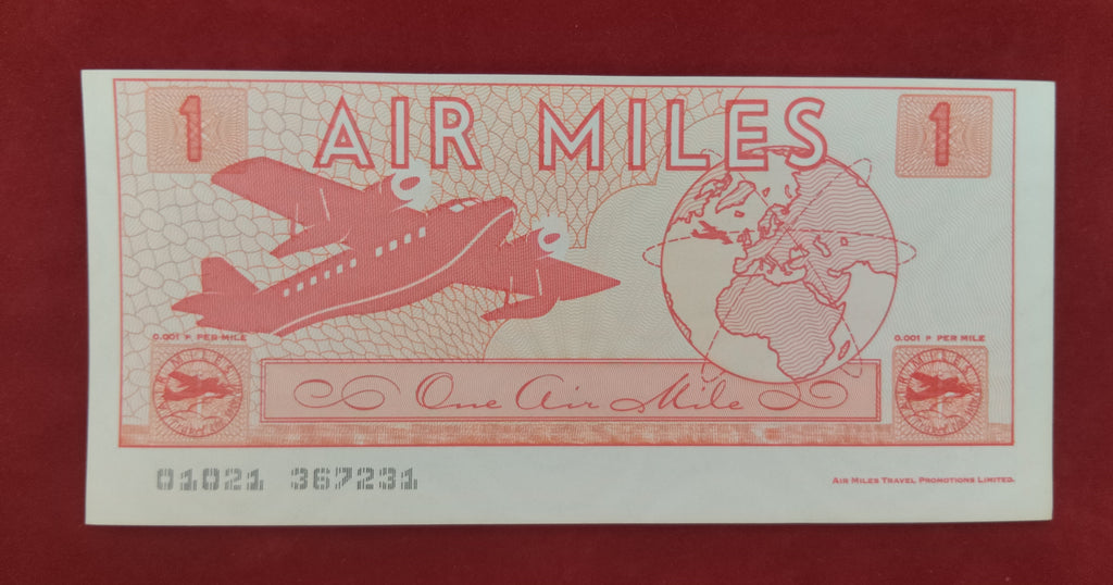 BANK OF UNITED KINGDOM 1 AIR MILES (C332)