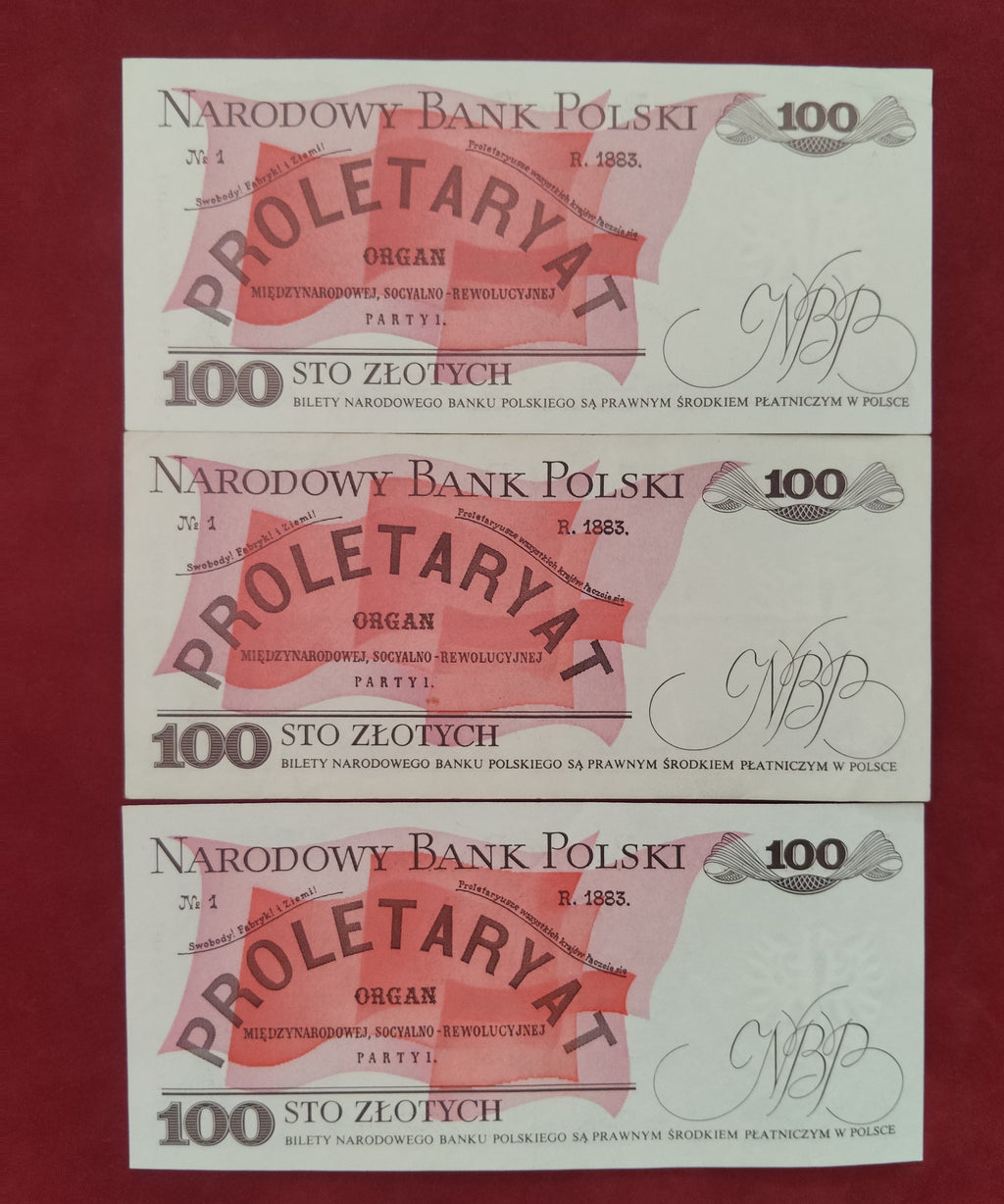 NATIONAL BANK OF POLAND 100 ,500 ZLOTYCH (D396)