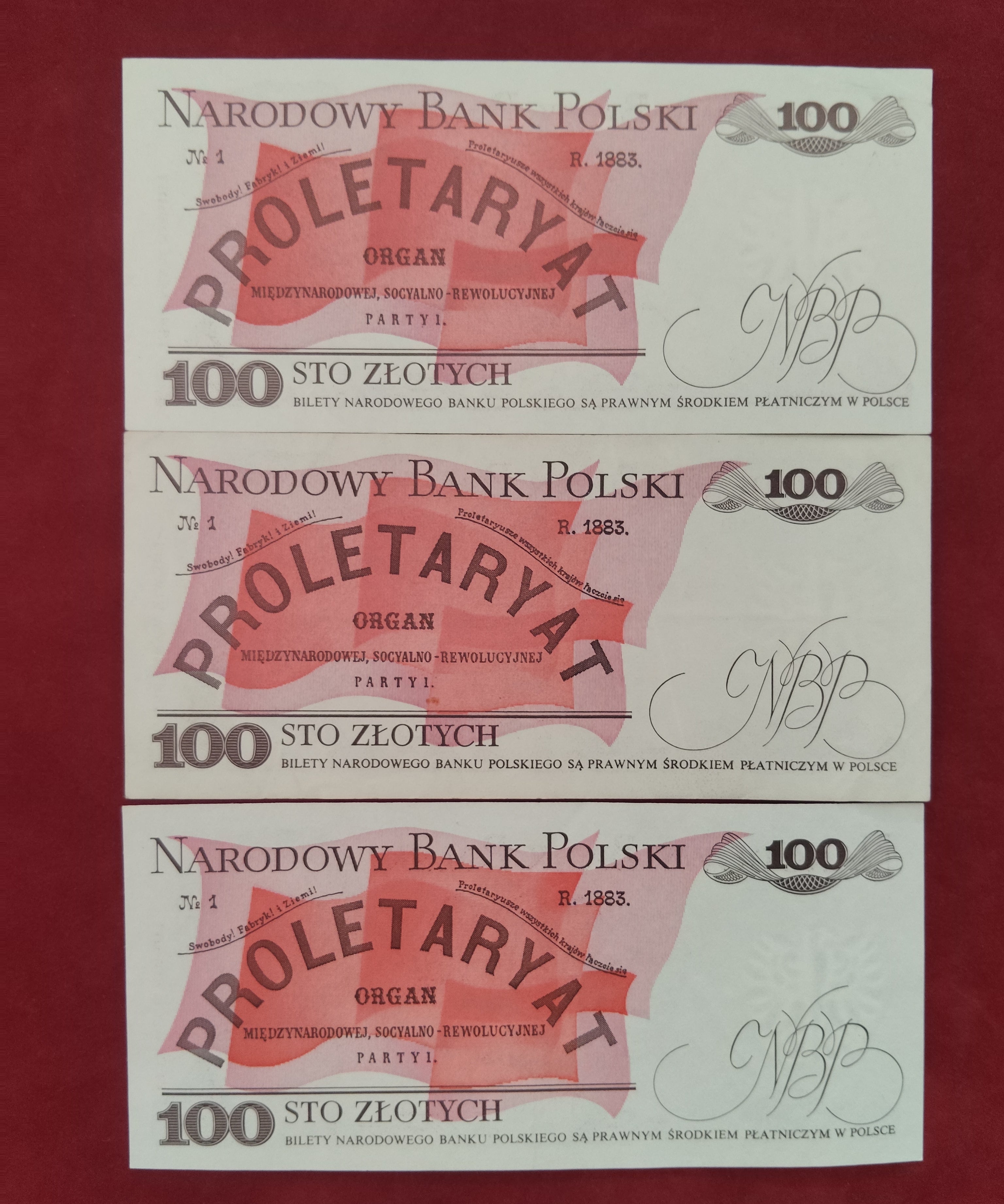 NATIONAL BANK OF POLAND 100 ,500 ZLOTYCH (D396)