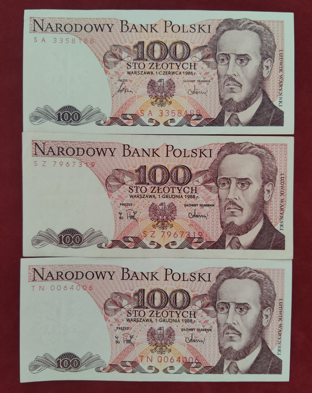NATIONAL BANK OF POLAND 100 ,500 ZLOTYCH (D396)