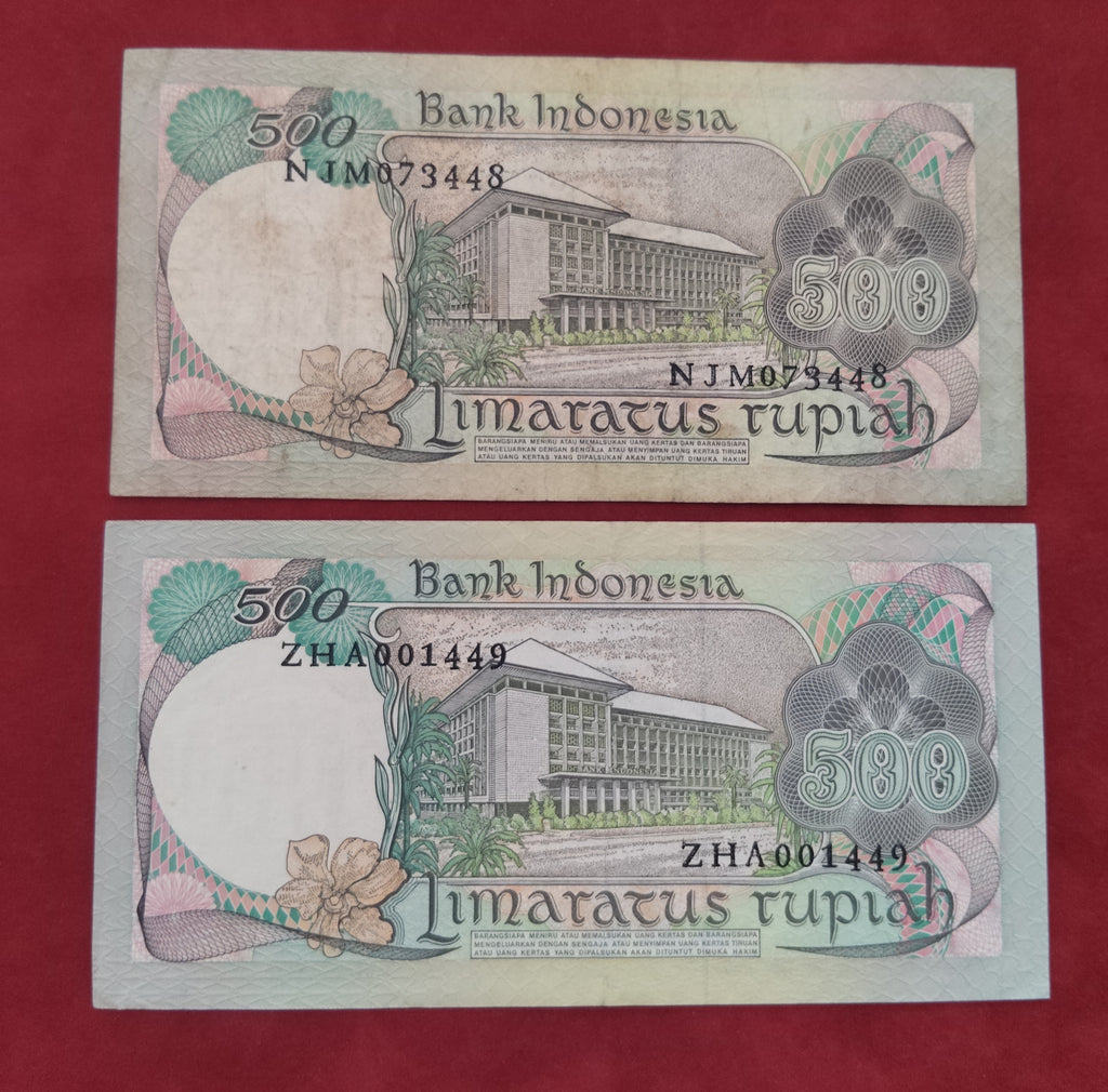 BANK OF INDONESIA 100 ,500 RUPIAH (D43)
