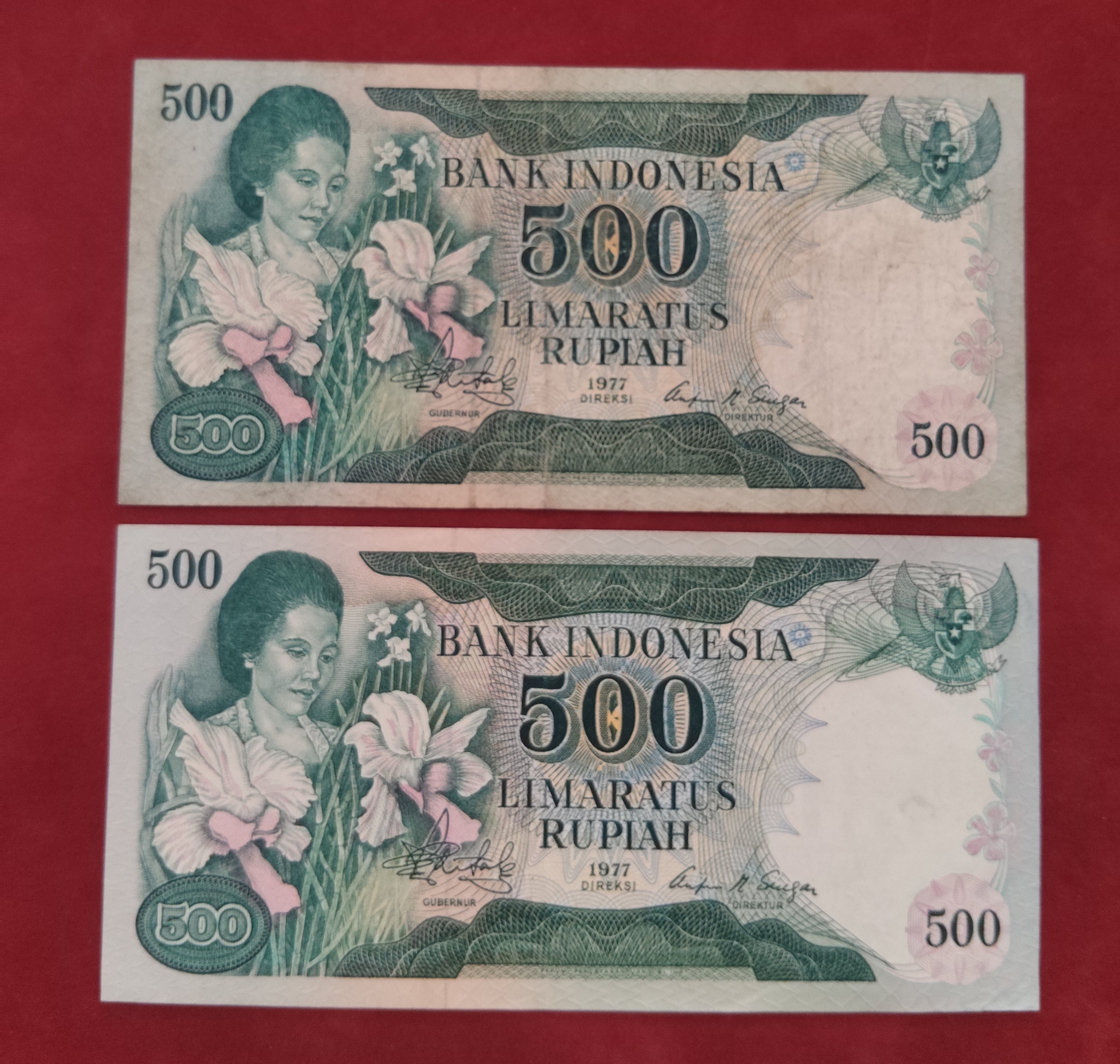 BANK OF INDONESIA 100 ,500 RUPIAH (D43)