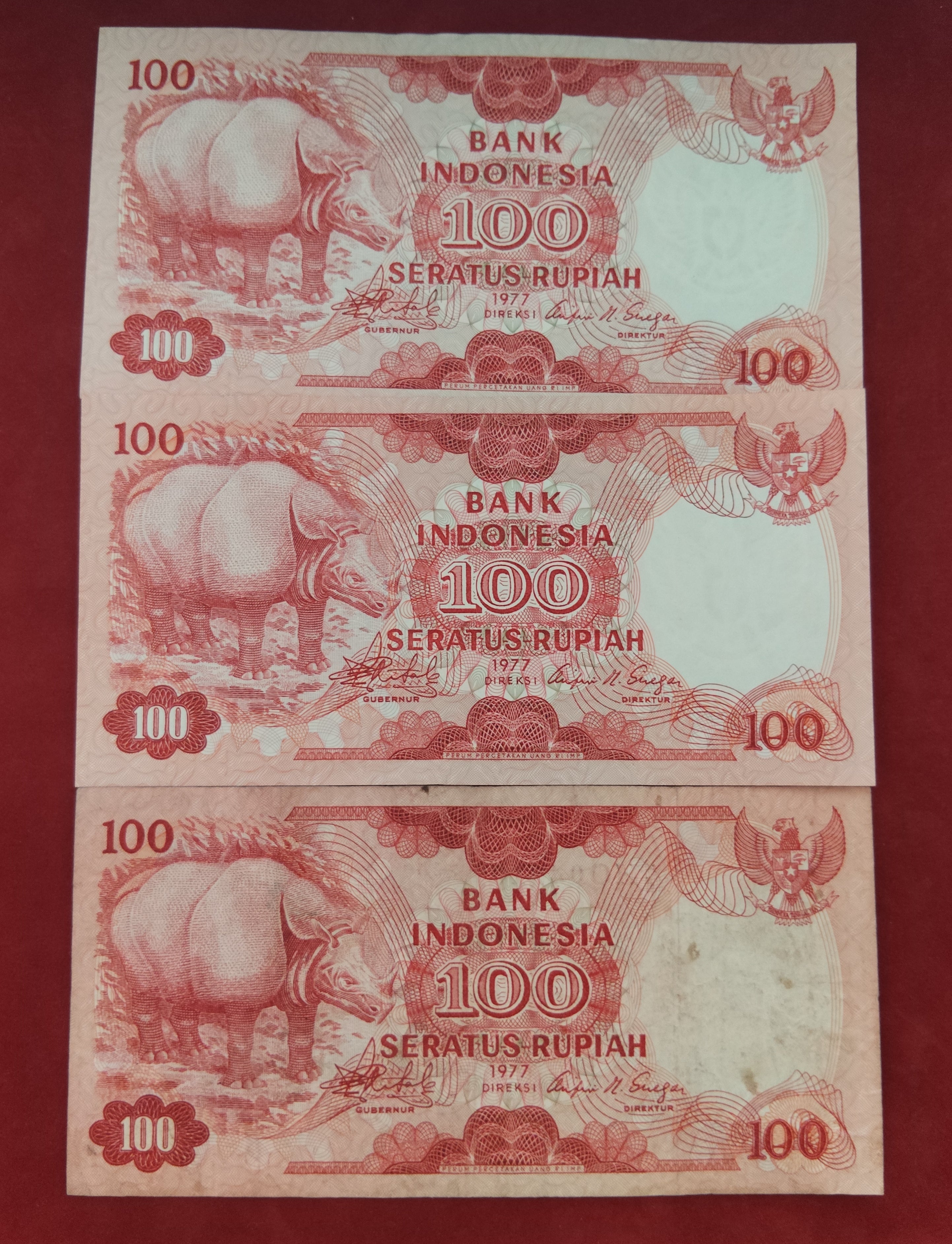 BANK OF INDONESIA 100 ,500 RUPIAH (D43)