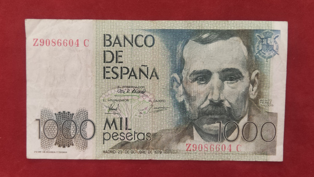 BANK OF SPAIN 1000 PESETAS (C280)