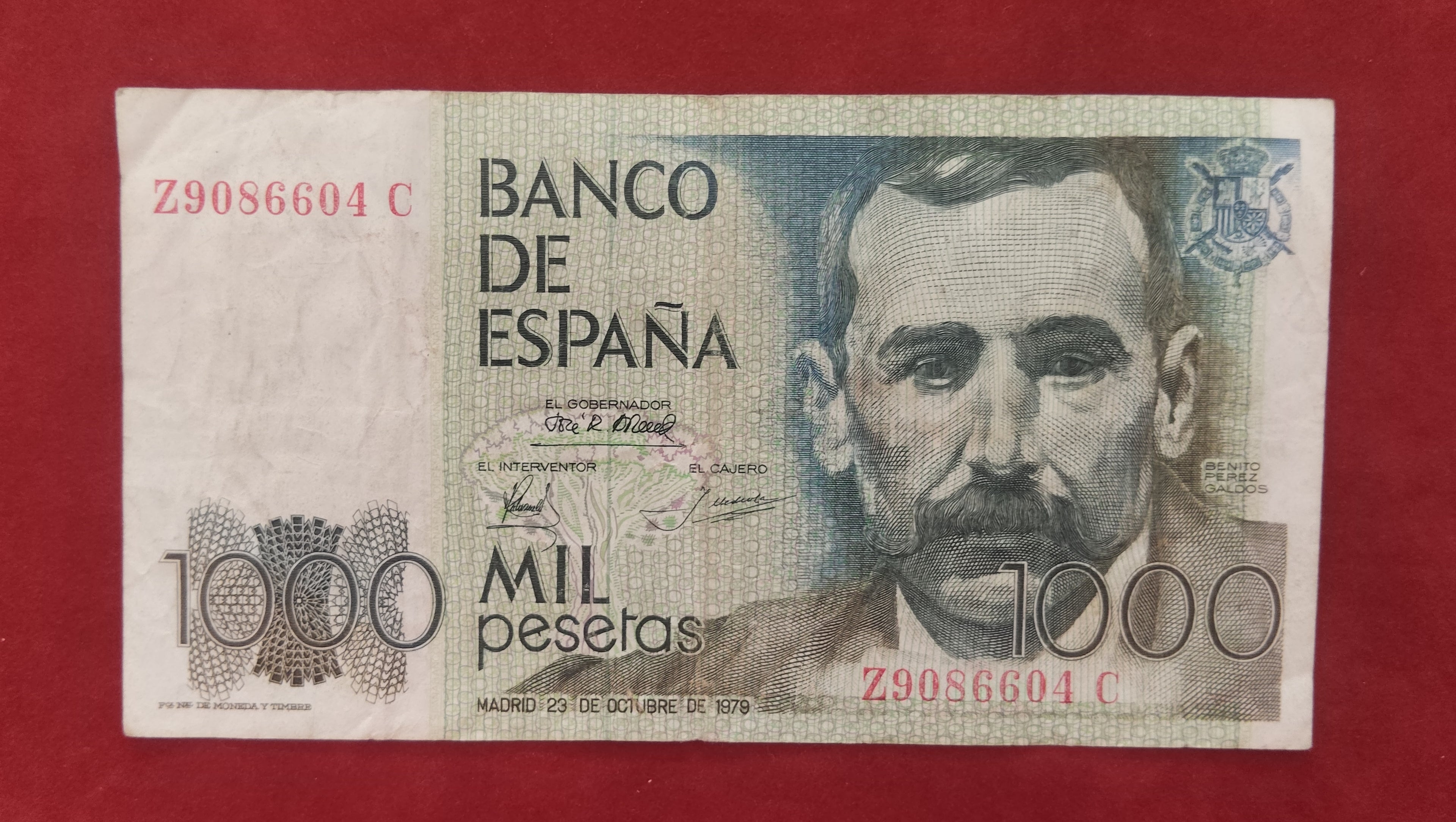 BANK OF SPAIN 1000 PESETAS (C280)