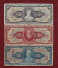 NATIONAL BANK OF TREASURY 50 ,100 ,500 ,1000 CRUZEIROS (Y037)