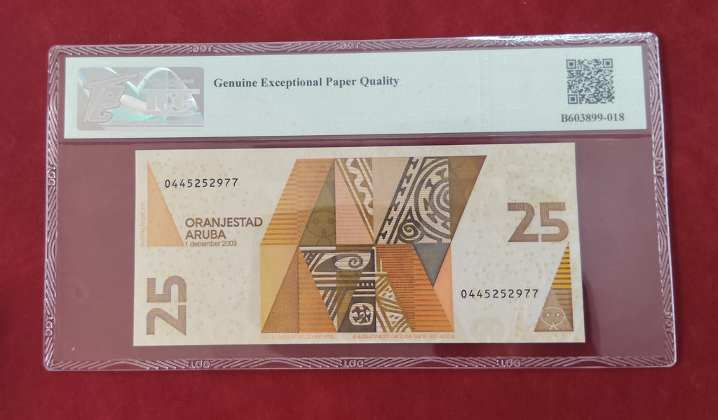 CENTRAL BANK OF ARUBA 25 FLORIN (V462)