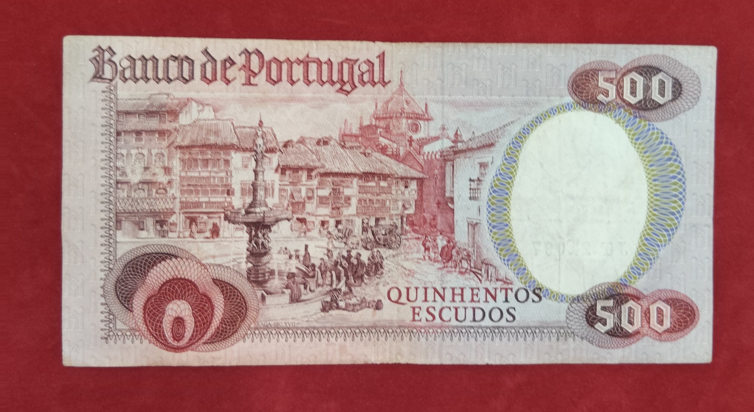 BANK OF PORTUGAL 500 ESCUDOS (C065)