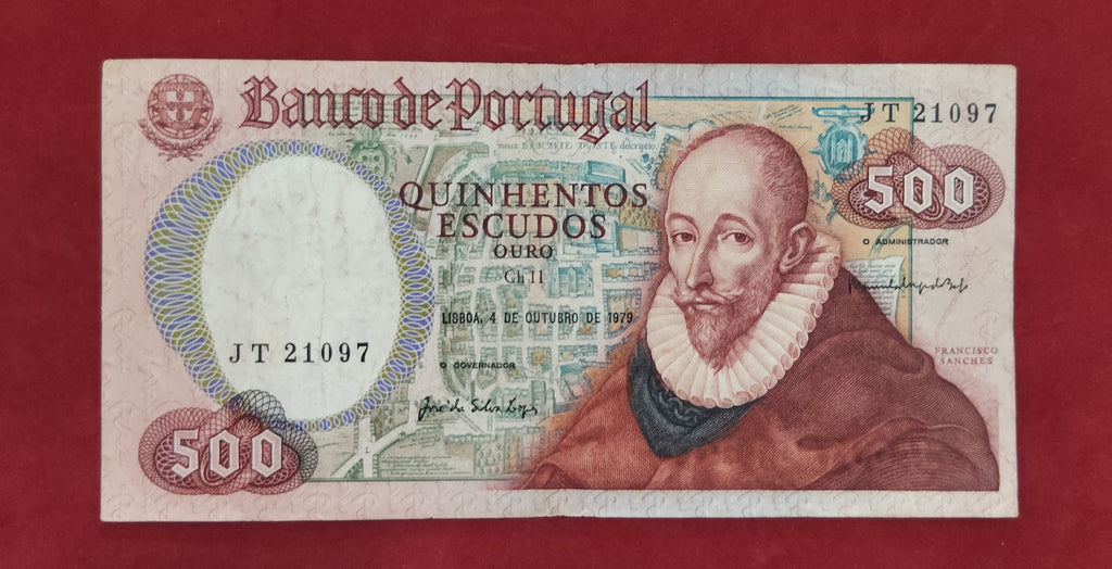 BANK OF PORTUGAL 500 ESCUDOS (C065)