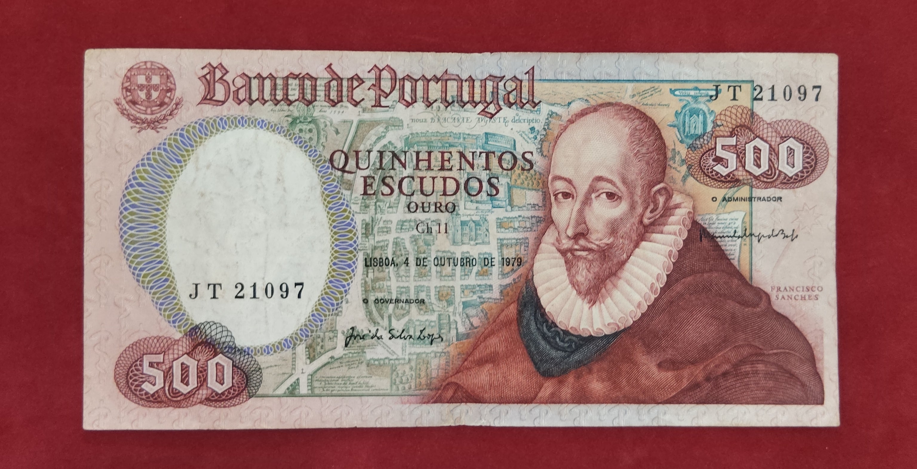 BANK OF PORTUGAL 500 ESCUDOS (C065)