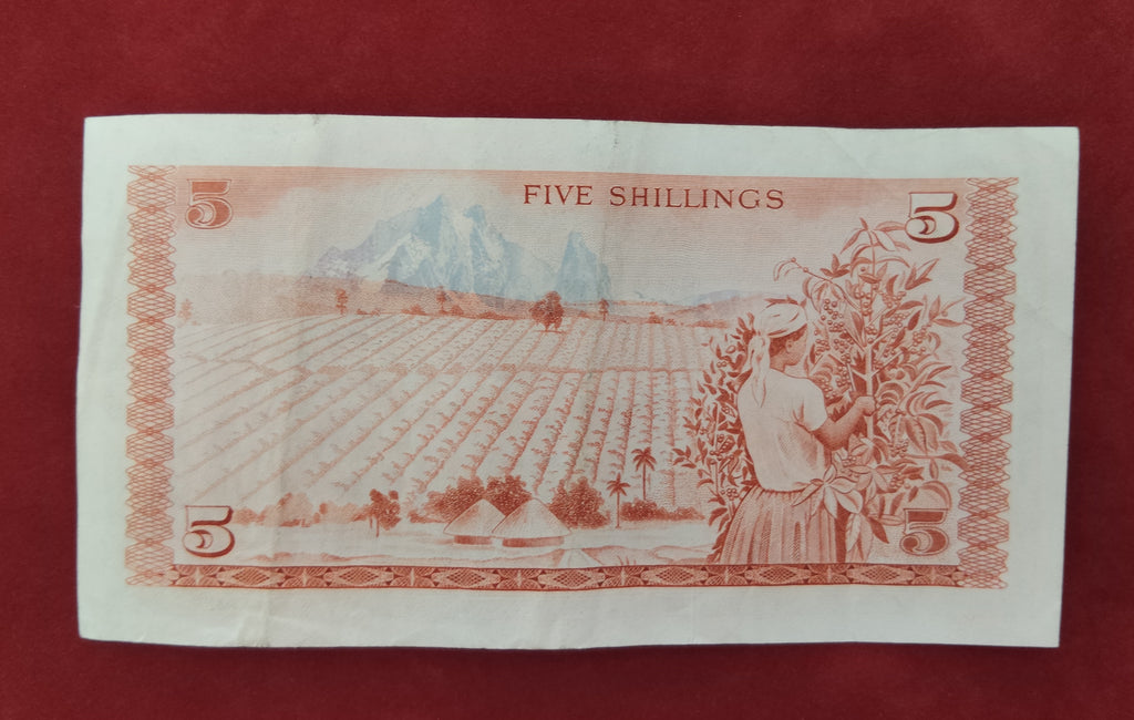 CENTRAL BANK OF KENYA 5 SHILLINGS (D941)