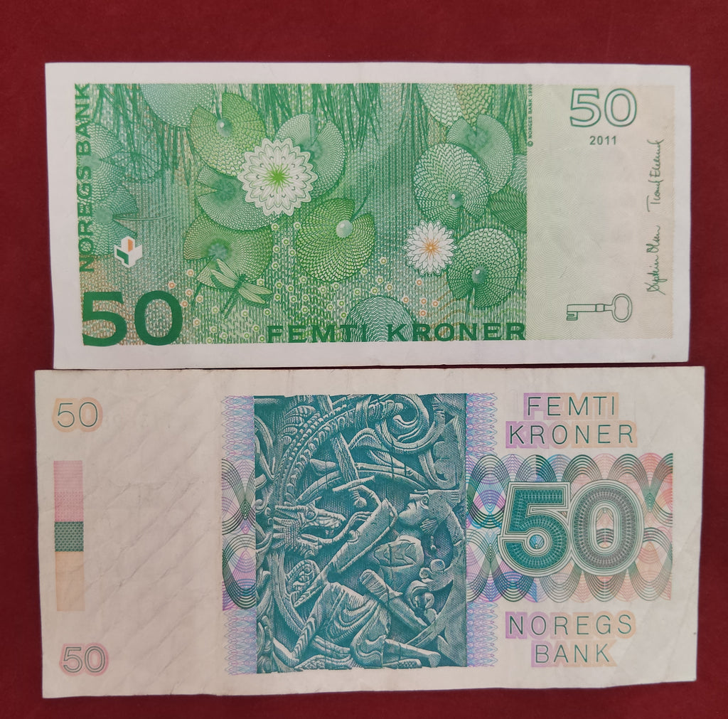 BANK OF NOREGS 50 KRONER (C155)