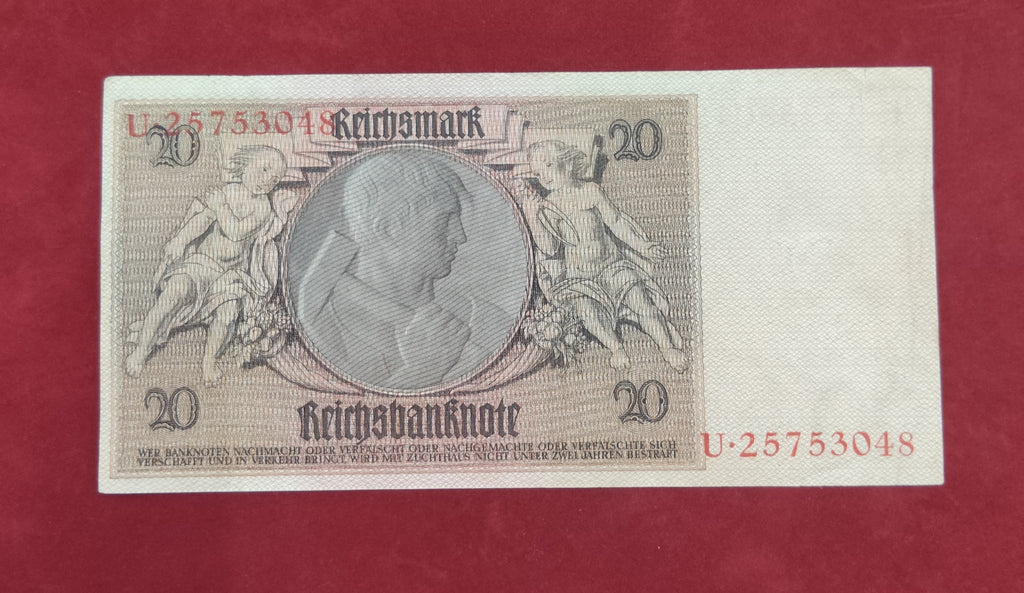 CENTRAL BANK OF GERMANY 20 DEUTSCHE MARK (1001)