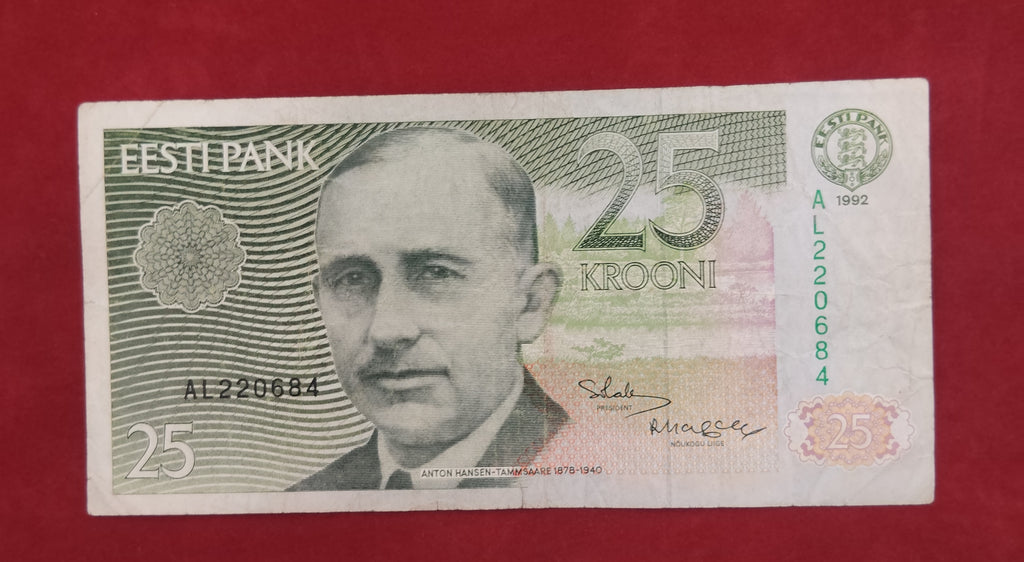 BANK OF ESTONIA 25 KROONI (1124)