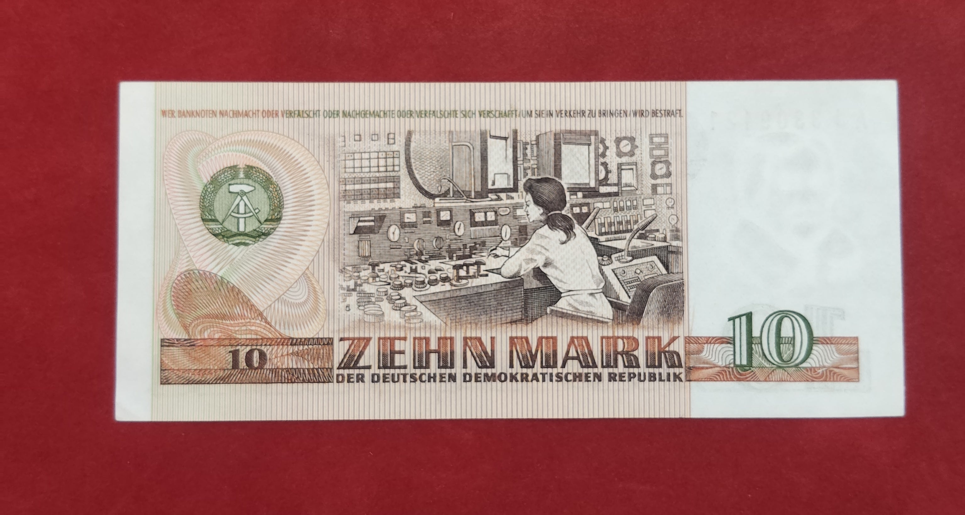 STATE BANK OF GERMAN 10 MARK (C839)