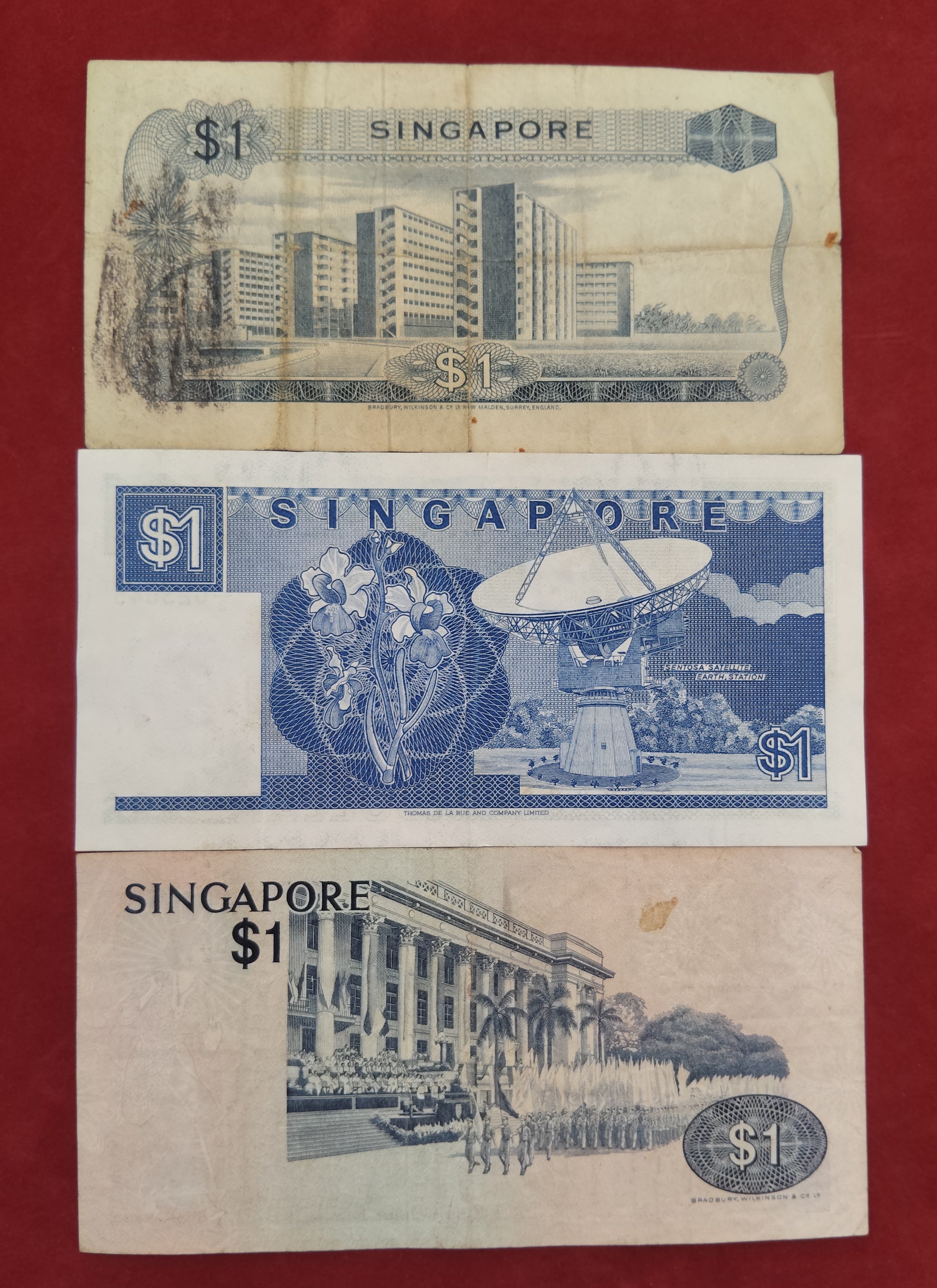 BANK OF SINGAPORE 1 ,2 DOLLAR (C749)