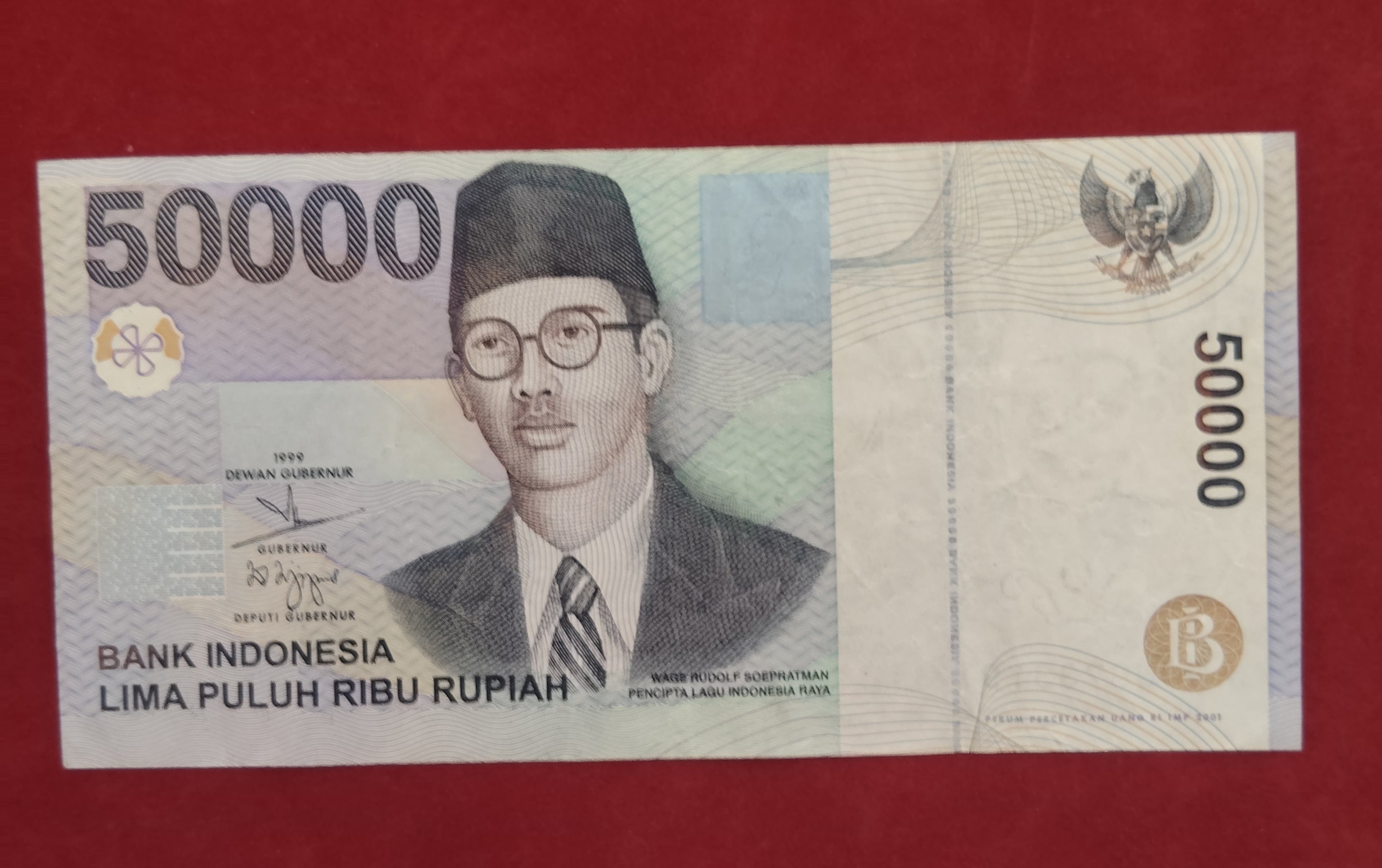 BANK OF INDONESIA 50000 RUPIAH (REF:194)