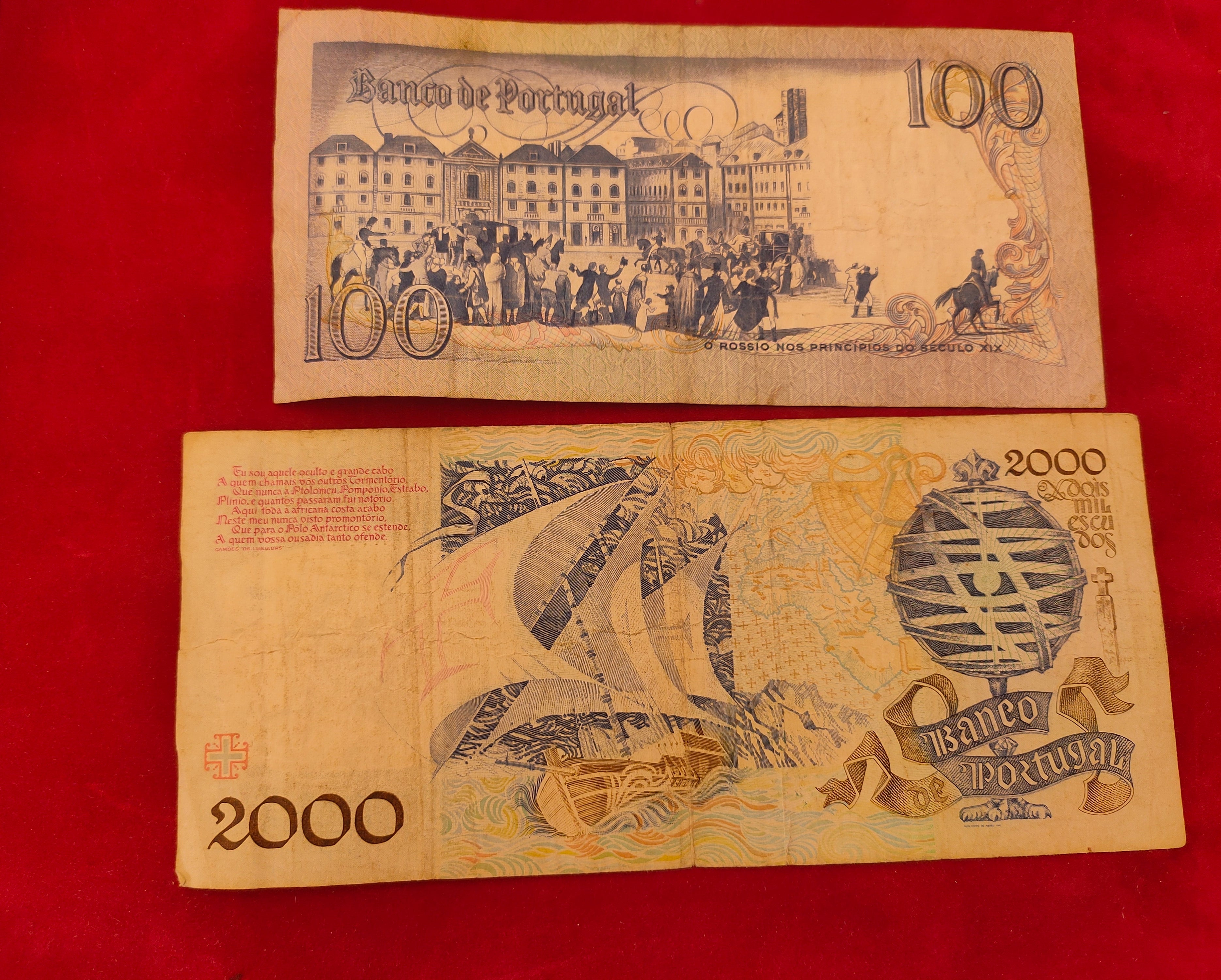 BANK OF PORTUGAL 100, 2000 ESCUDOS (D641)