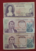 REPUBLIC BANK OF COLAMBIA 2 ,10 PESOS ORO (C994)