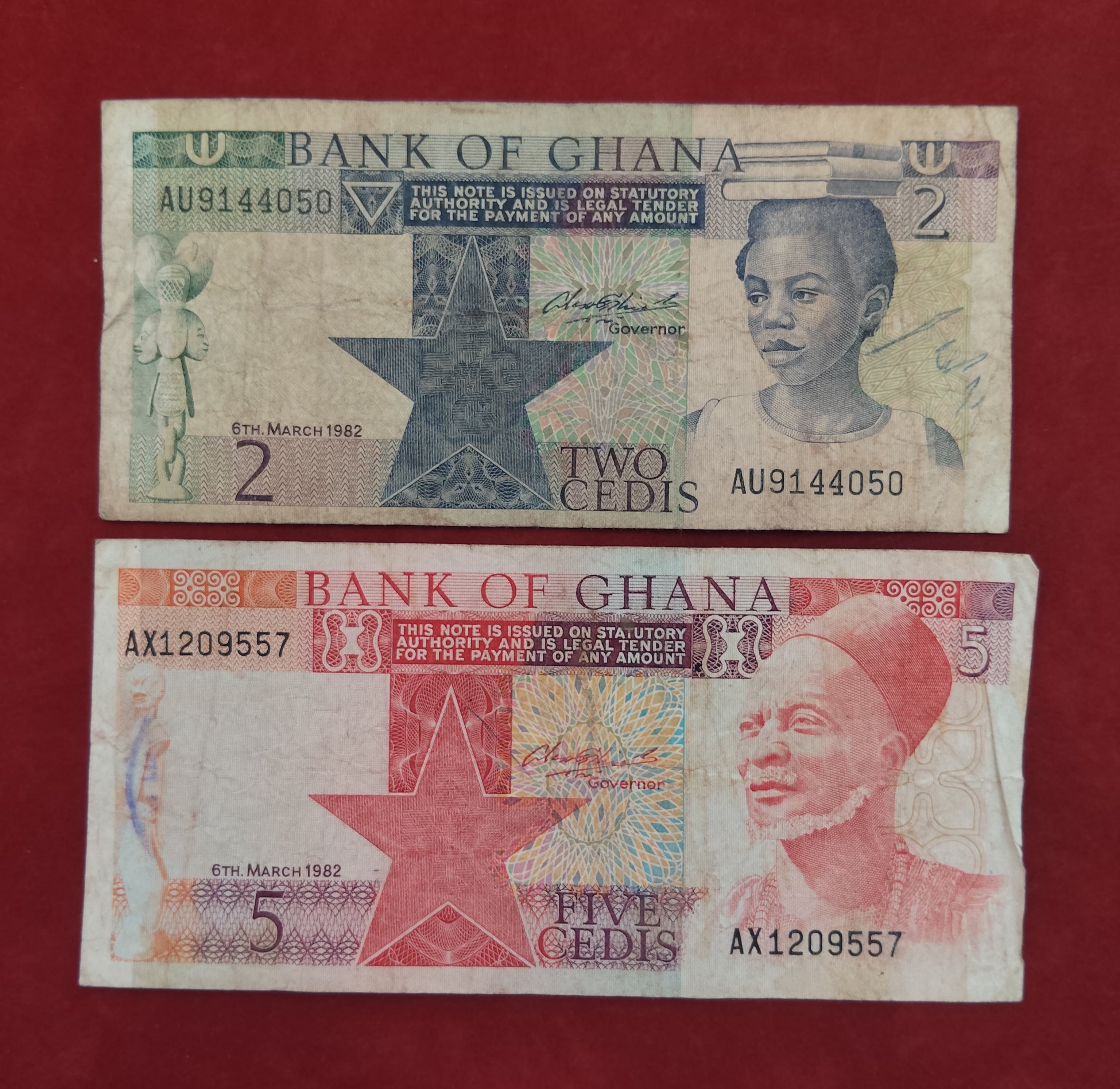 BANK OF GHANA 2 ,5 CEDIS (C987)