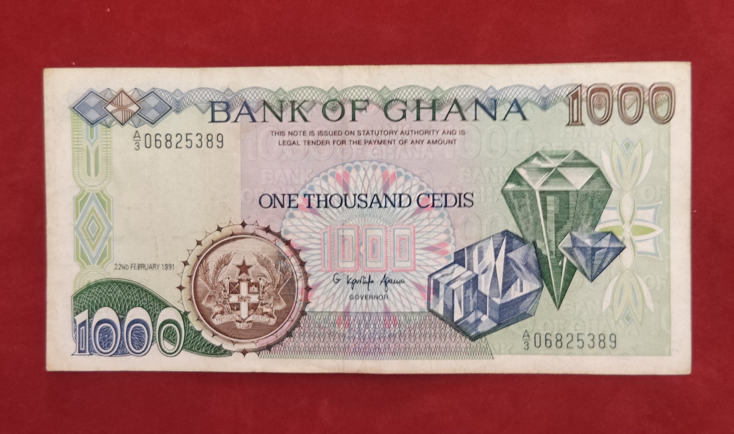 BANK OF GHANA 1000 CEDIS (C845)