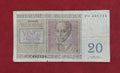 NATIONAL BANK OF BELGIUM 20 FRANK (896)