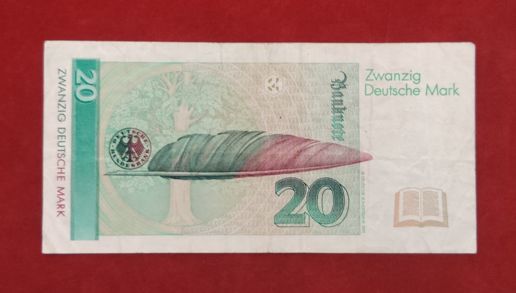 BANK OF DEUTSCHE BUNDES 20 DEUTSCHE MARK (D221)