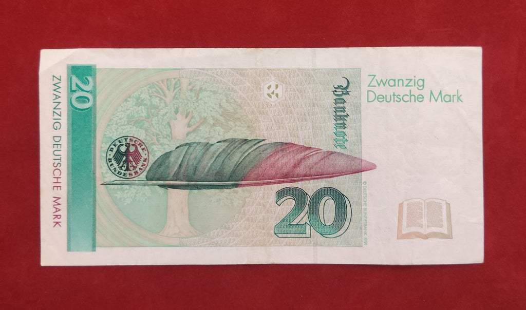 BANK OF DEUTSCHE BUNDES 20 DEUTSCHE MARK (D219)