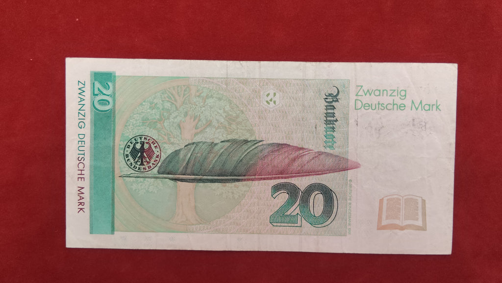 BANK OF DEUTSCHE BUNDES 20 DEUTSCHE MARK (D218)