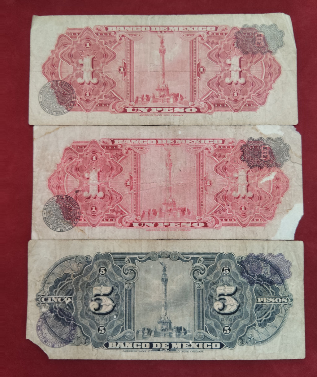 BANK OF MEXICO 1 ,5 PESOS (D938)